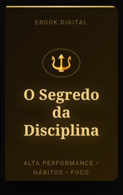 Capa do ebook O Segredo da Disciplina